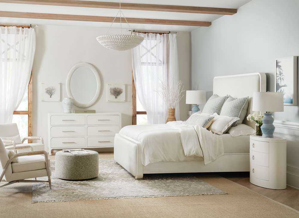 Hooker Furniture - Serenity Amelia Oval Mirror - 6350-90007-04 veiw 2