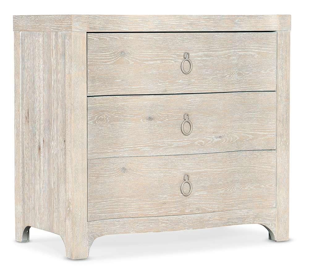 Hooker Furniture - Serenity Antigua Three Drawer Nightstand - 6350-90116-80 veiw 1