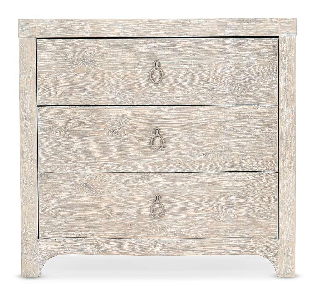 Hooker Furniture - Serenity Antigua Three Drawer Nightstand - 6350-90116-80 veiw 2