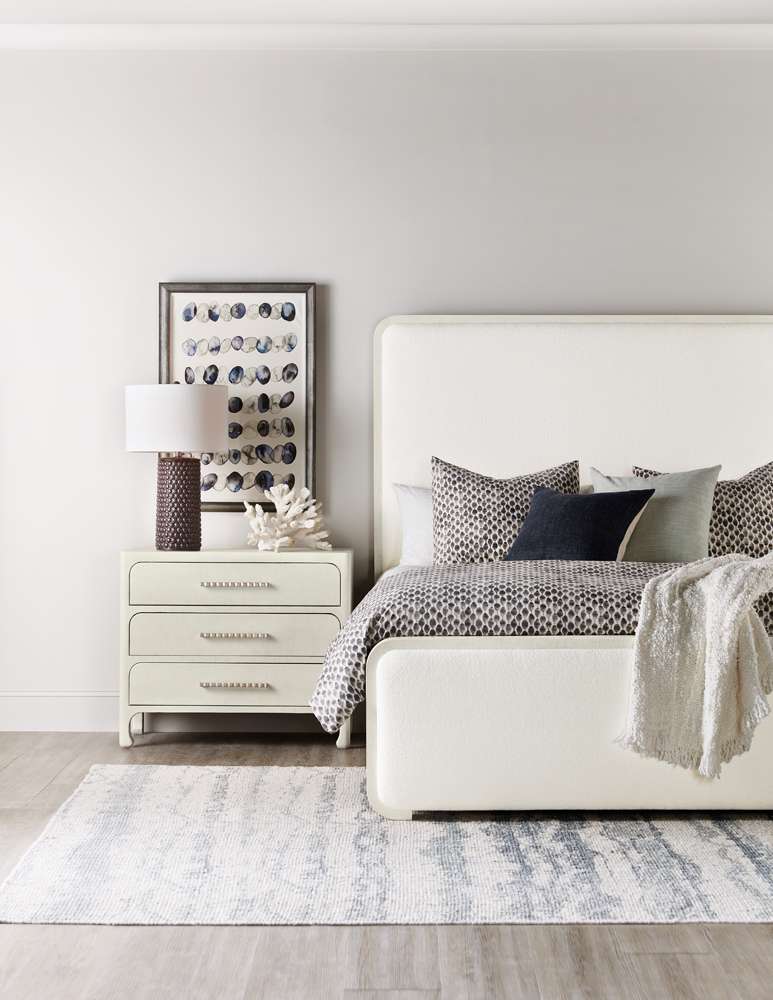Hooker Furniture - Serenity Ashore King Upholstered Panel Bed - 6350-90366-03 veiw 3