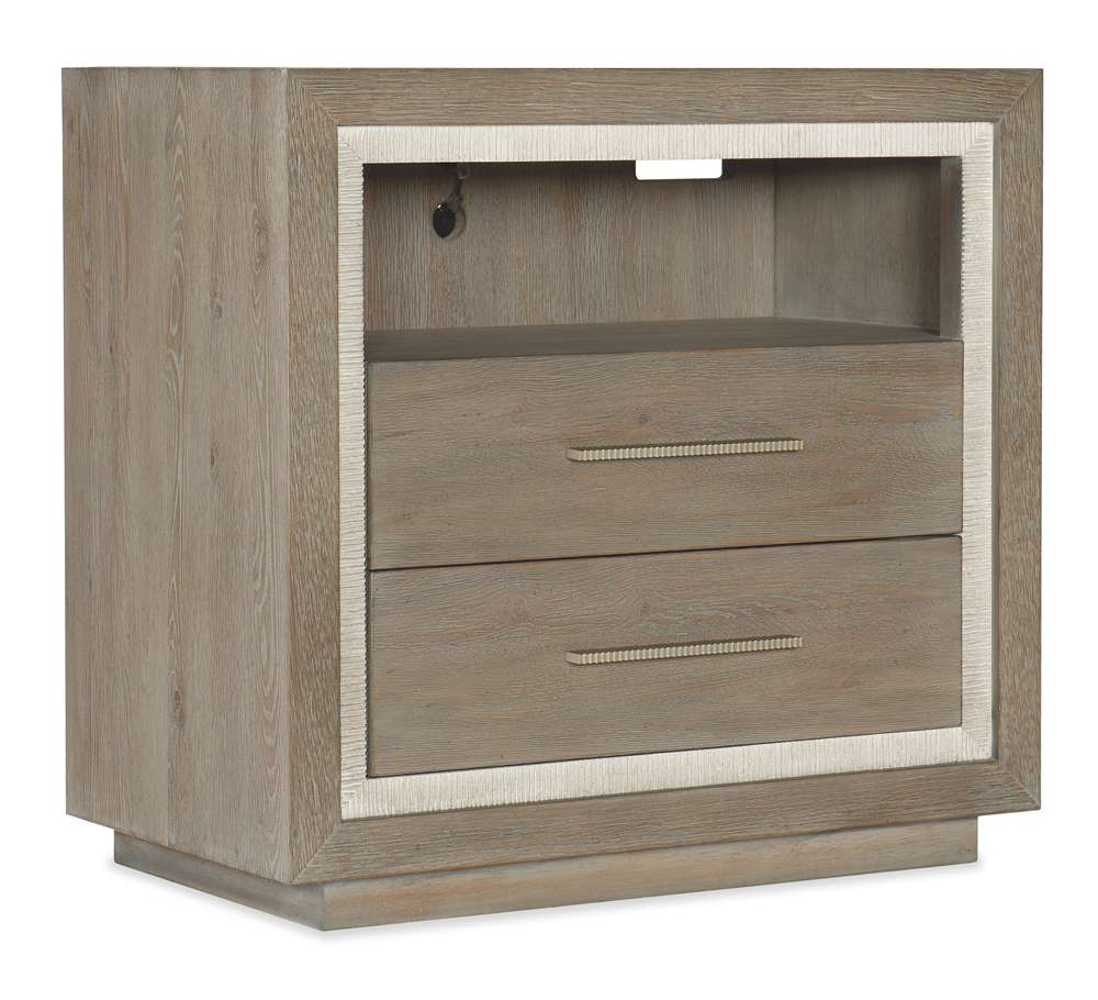 Hooker Furniture - Serenity Balboa Two Drawer Nightstand - 6350-90016-95 veiw 1