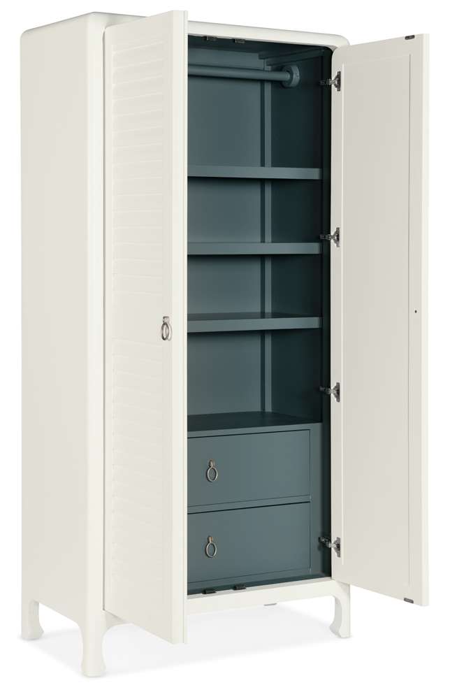 Hooker Furniture - Serenity Cape May Wardrobe - 6350-90013-02 veiw 2