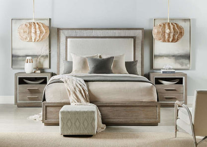 Hooker Furniture - Serenity Rookery Cal King Upholstered Panel Bed - 6350-90260-95 veiw 3