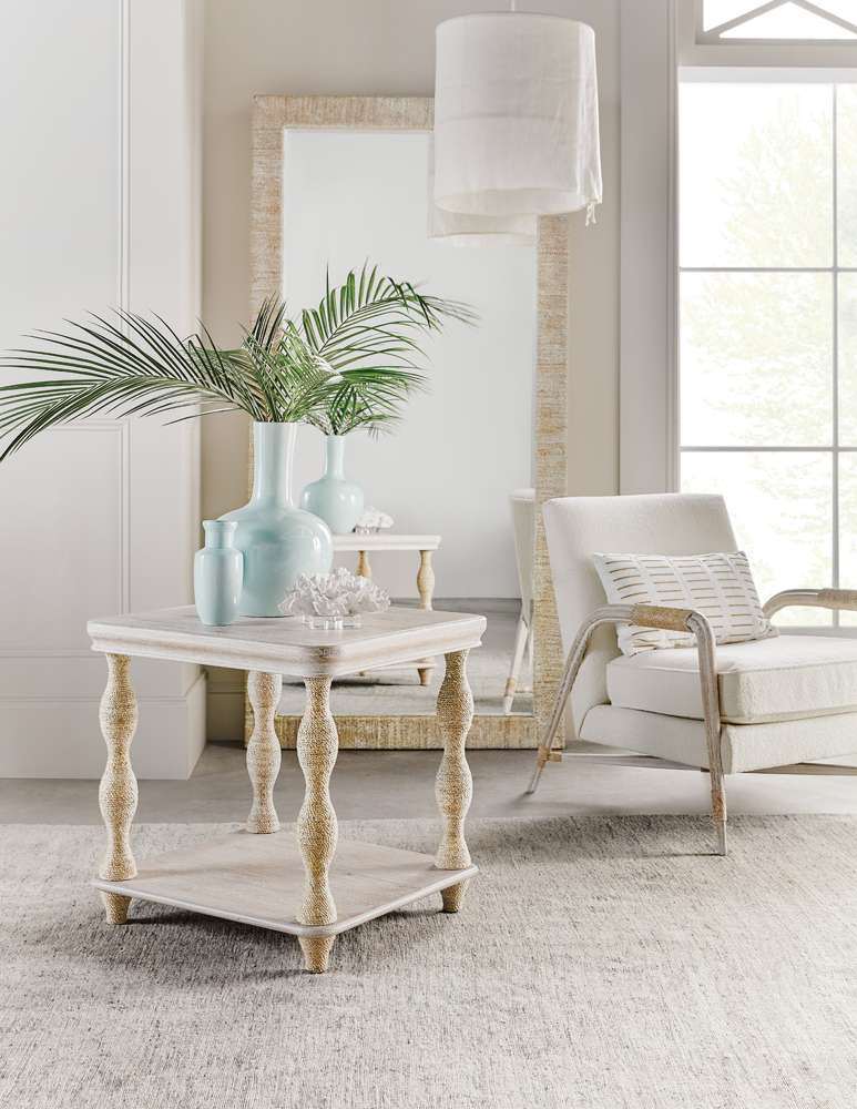 Hooker Furniture - Serenity Sandpiper Floor Mirror - 6350-50001-83 veiw 2