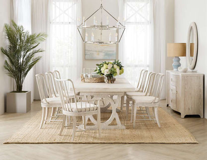Hooker Furniture - Serenity Topsail Rectangle Dining Table w/2-18in Leaves - 6350-75207-80 veiw 3