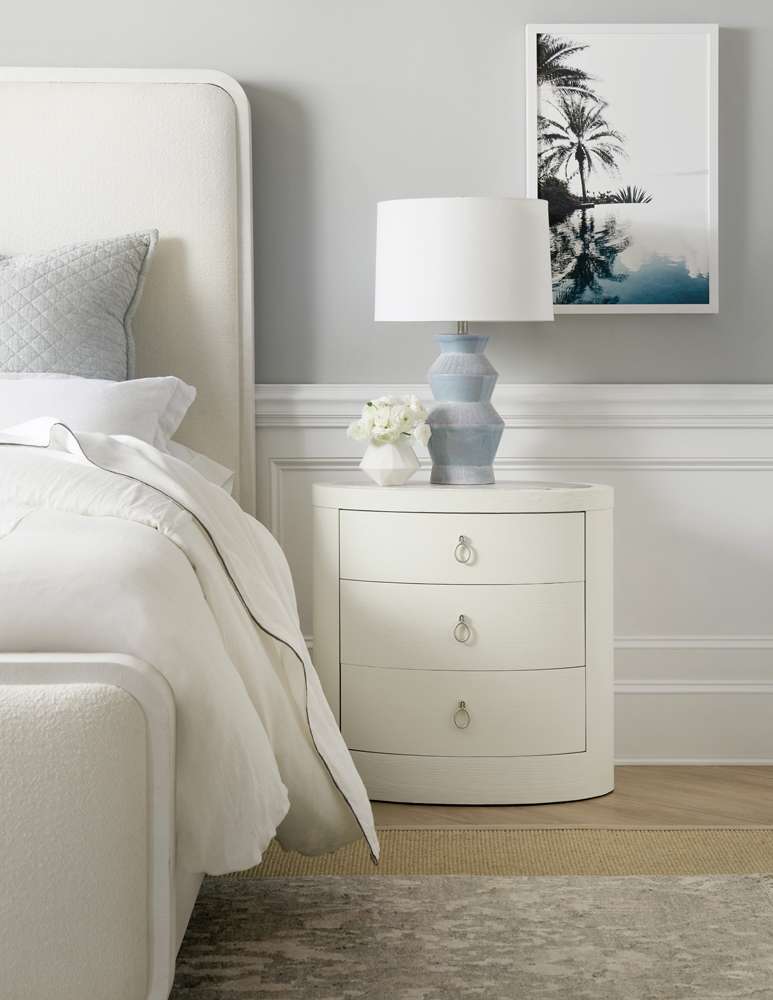 Hooker Furniture - Serenity Wavecrest Oval Nightstand - 6350-90115-02 veiw 4