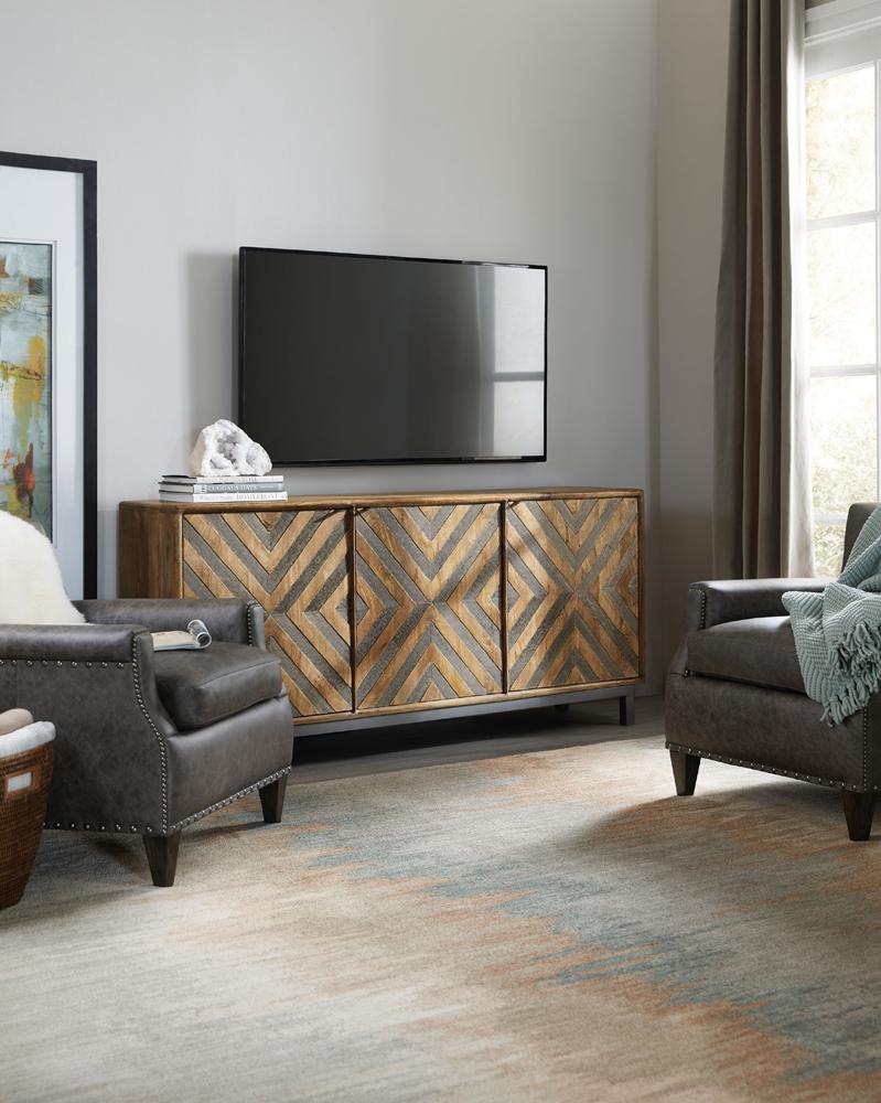 Hooker Furniture - Serramonte 69in Entertainment/Accent Console - 5649-55469-MWD veiw 3