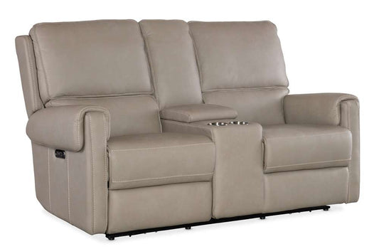 Hooker Furniture - Somers Power Console Loveseat w/Power Headrest - SS718-PHZC2-090 veiw 1