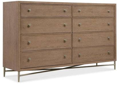 Hooker Furniture - Sonnet Eight-Drawer Dresser - 6072-90002-85 veiw 1