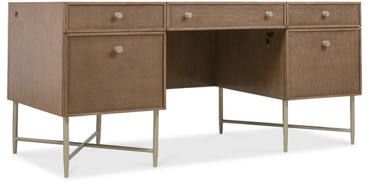 Hooker Furniture - Sonnet Executive Desk - 6072-10462-85 veiw 1