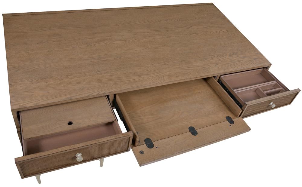 Hooker Furniture - Sonnet Executive Desk - 6072-10462-85 veiw 5