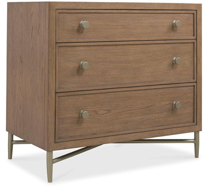 Hooker Furniture - Sonnet Three-Drawer Nightstand - 6072-90216-85 veiw 1