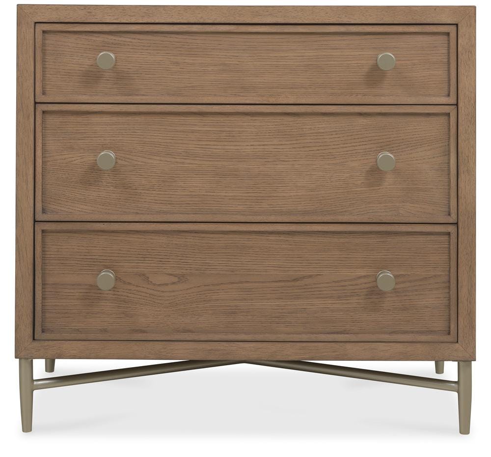 Hooker Furniture - Sonnet Three-Drawer Nightstand - 6072-90216-85 veiw 2