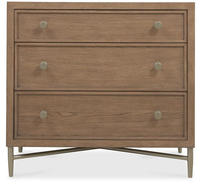 Hooker Furniture - Sonnet Three-Drawer Nightstand - 6072-90216-85 veiw 2