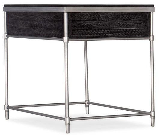 Hooker Furniture - St. Armand Rectangular End Table - 5601-80114-BLK veiw 2
