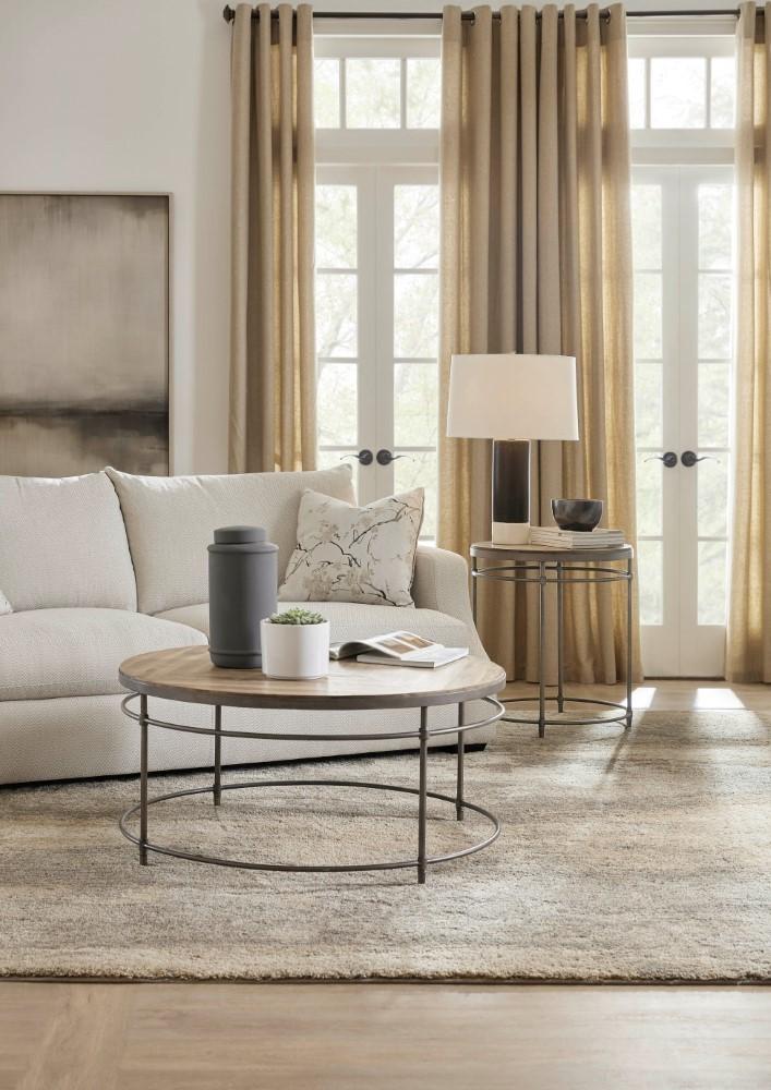 Hooker Furniture - St. Armand Round Cocktail Table - 5601-80110-LTWD veiw 3