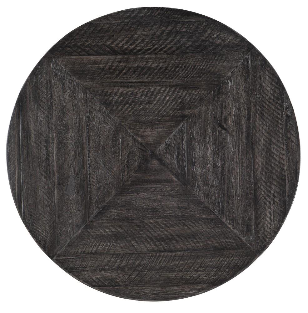 Hooker Furniture - St. Armand Round End Table - 5601-80113-BLK veiw 2