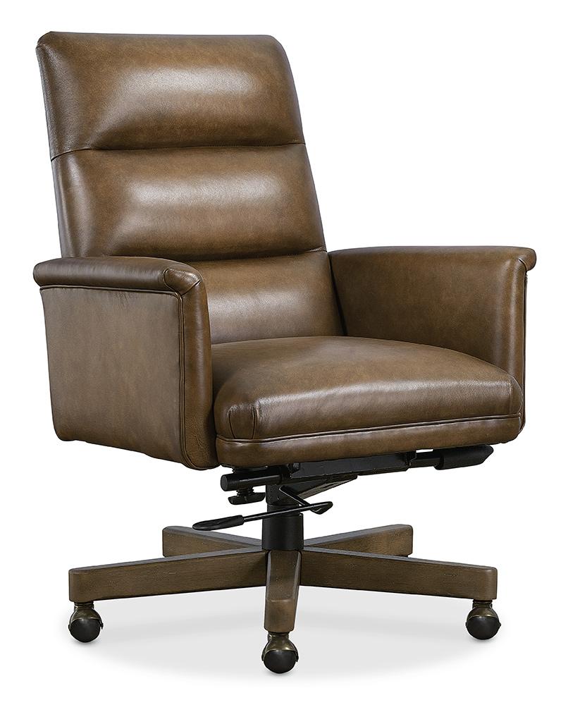 Hooker Furniture - Starling Executive Swivel Tilt Chair in Brown - EC822-078 veiw 2