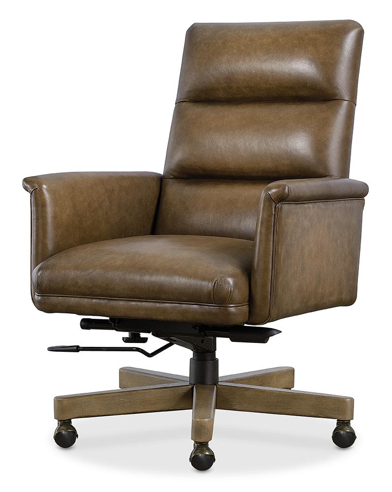 Hooker Furniture - Starling Executive Swivel Tilt Chair in Brown - EC822-078 veiw 3
