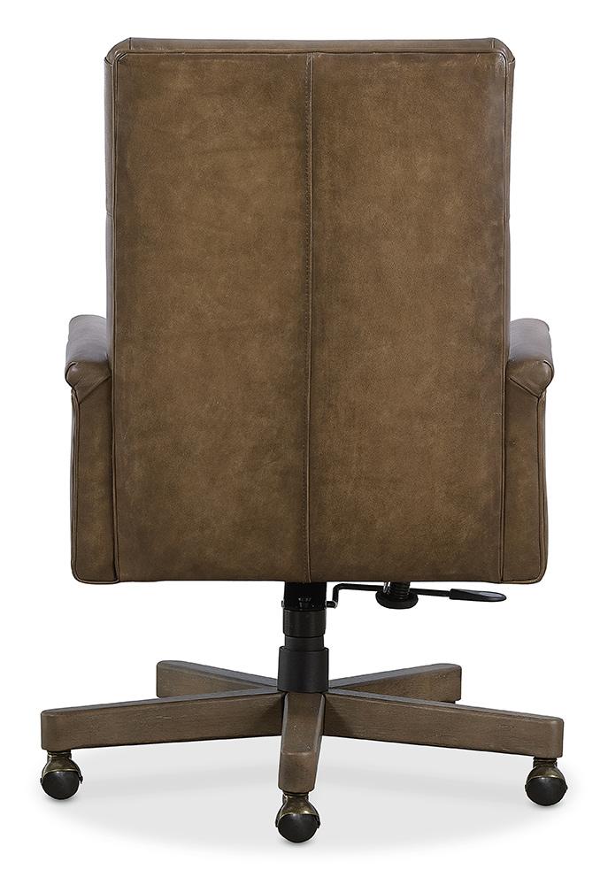 Hooker Furniture - Starling Executive Swivel Tilt Chair in Brown - EC822-078 veiw 4