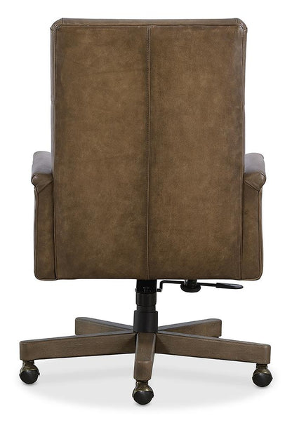 Hooker Furniture - Starling Executive Swivel Tilt Chair in Brown - EC822-078 veiw 4