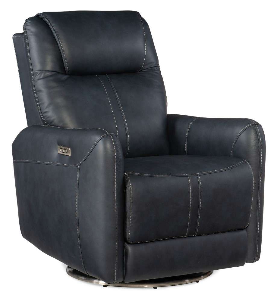 Hooker Furniture - Steffen Swivel Power Recliner with Power Headrest - RC601-PHSZ-049 veiw 1