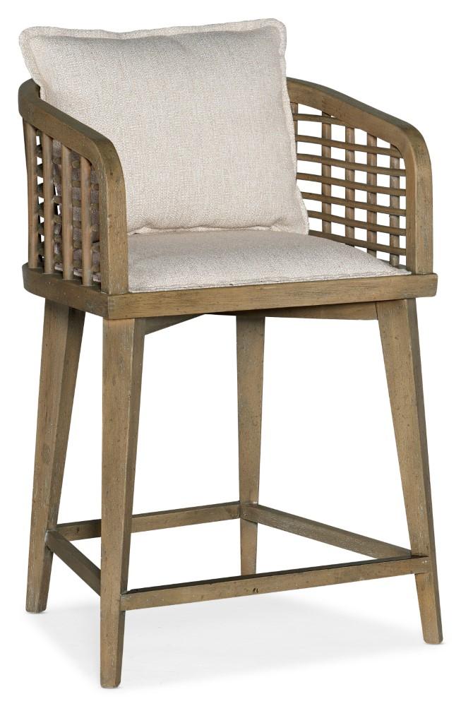 Hooker Furniture - Sundance Barrel Back Counter Stool - 6015-75350-89 veiw 1