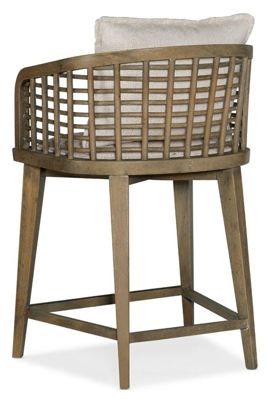 Hooker Furniture - Sundance Barrel Back Counter Stool - 6015-75350-89 veiw 2