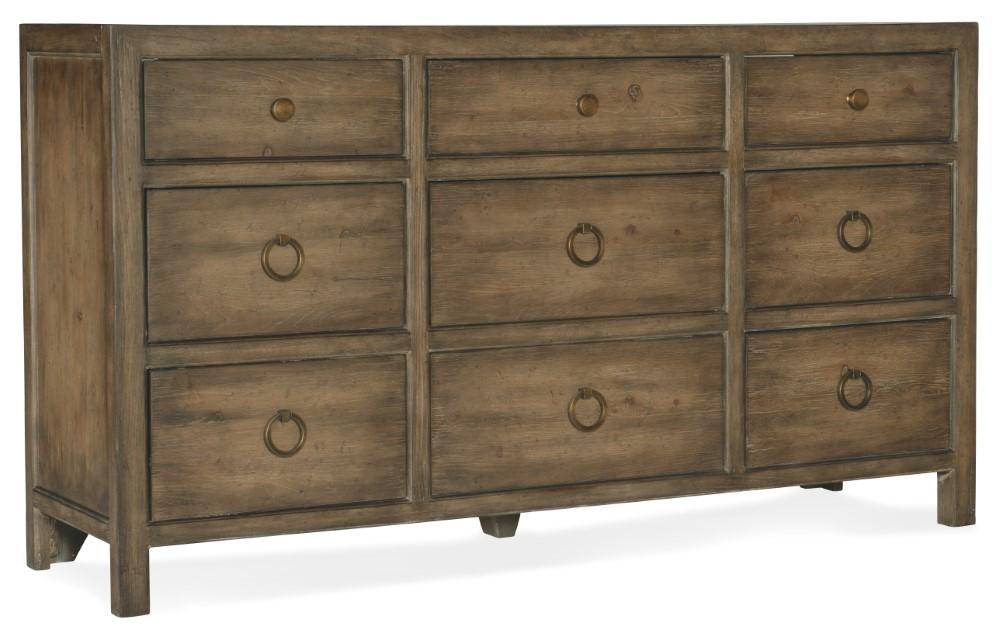 Hooker Furniture - Sundance Nine-Drawer Dresser - 6015-90202-89 veiw 1