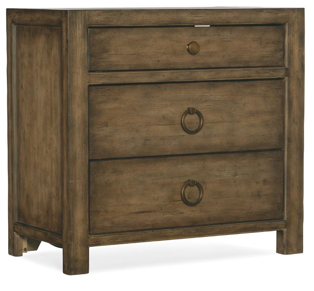Hooker Furniture - Sundance Three-Drawer Nightstand - 6015-90016-89 veiw 1