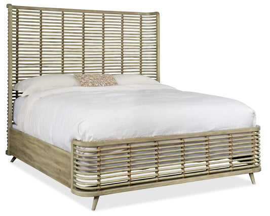 Hooker Furniture - Surfrider California King Rattan Bed - Light Wood - 6015-90260-80 view 1