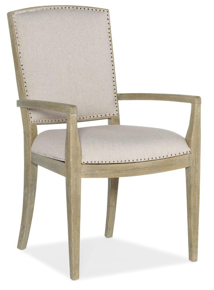 Hooker Furniture - Surfrider Carved Back Arm Chair - 6015-75401-80 veiw 1
