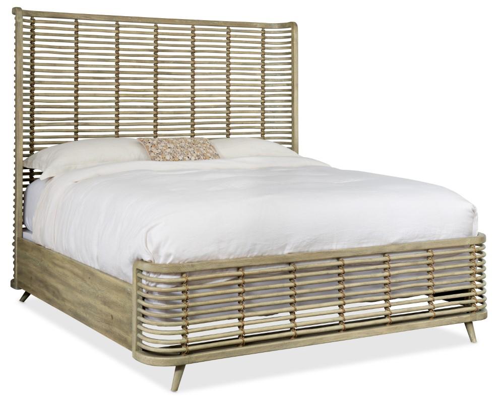 Hooker Furniture - Surfrider King Rattan Bed - 6015-90266-80 veiw 1