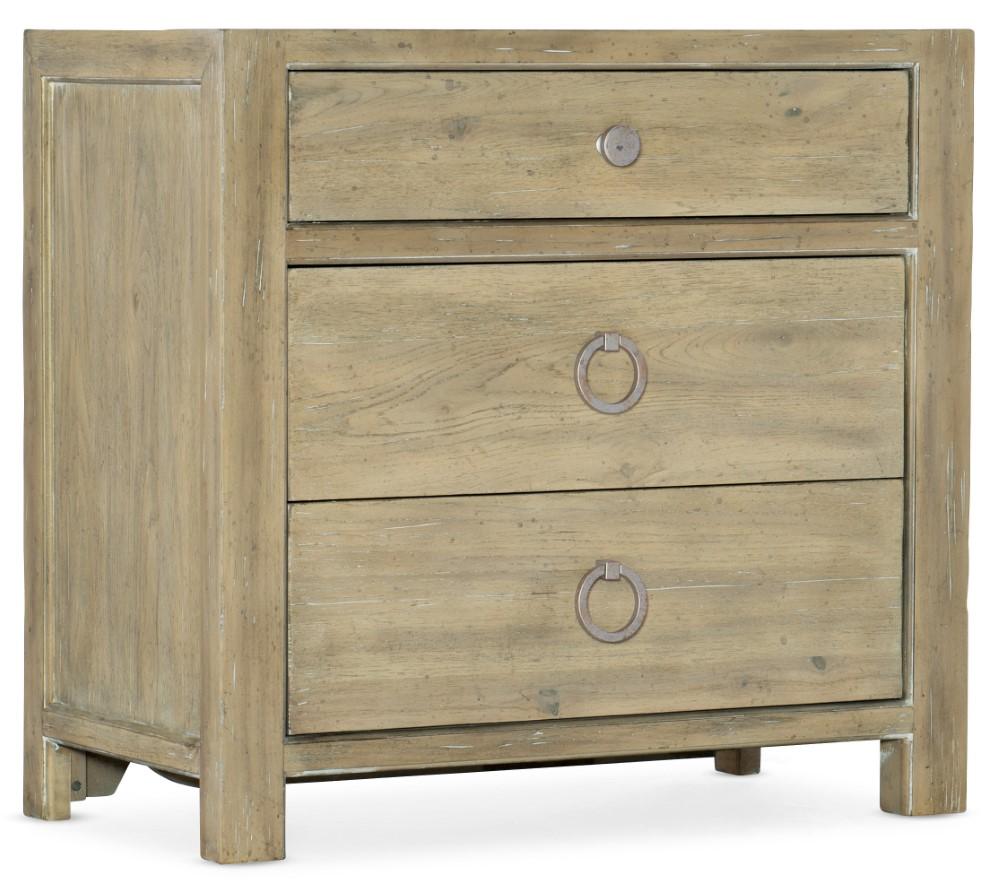 Hooker Furniture - Surfrider Three-Drawer Nightstand - 6015-90016-80 veiw 1