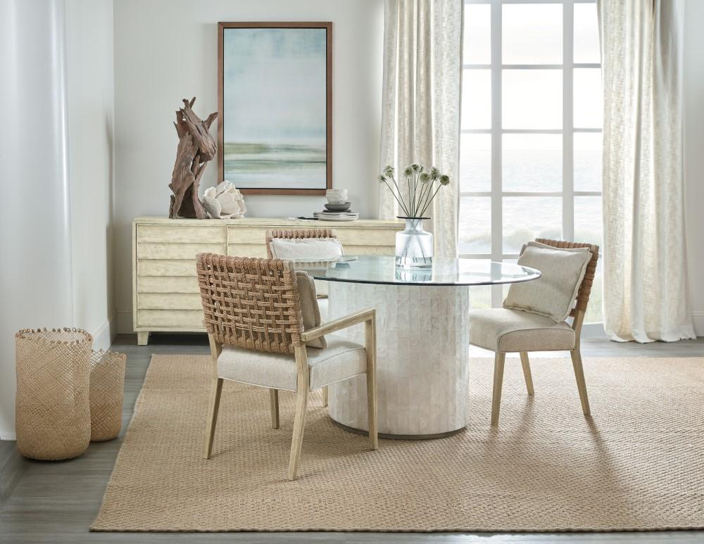 Hooker Furniture - Surfrider Woven Back Side Chair - 6015-75311-80 veiw 3