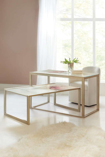 Hooker Furniture - Susan G. Komen Blossoming Hope Cocktail Table - 5000-80001-647 veiw 3