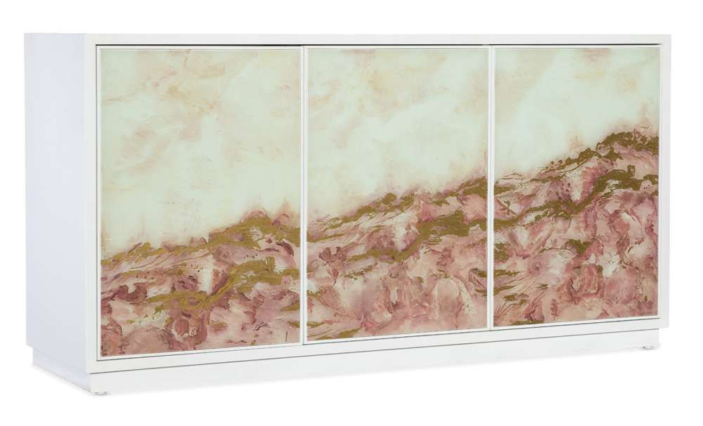 Hooker Furniture - Susan G. Komen Camaraderie Credenza - 5000-85007-02 veiw 1