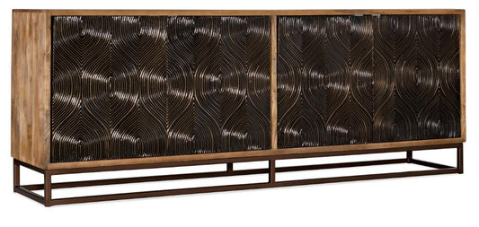 Hooker Furniture - Swirl Door Entertainment Console - 6344-55486-89 veiw 1