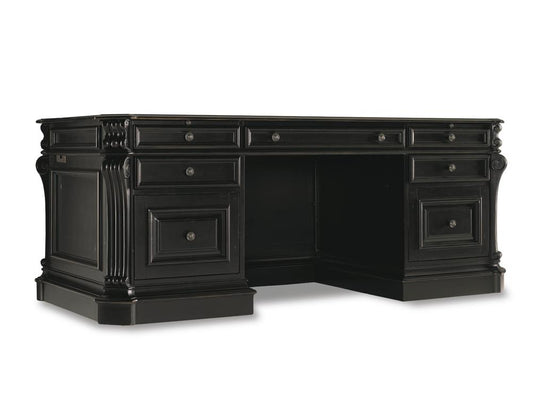 Hooker Furniture - Telluride 76 Executive Desk w/Leather Panels - 370-10-363 veiw 1