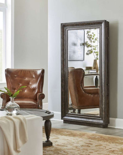 Hooker Furniture - Traditions Floor Mirror w/Hidden Jewelry Storage - 5961-50001-89_CLOSEOUT veiw 5