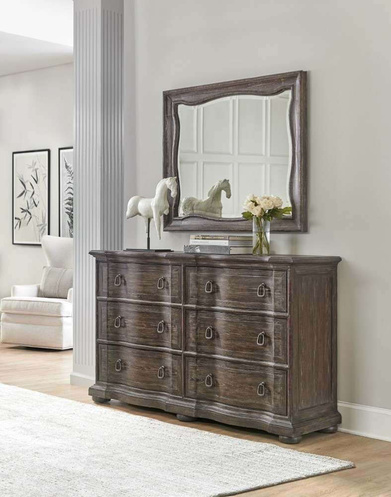 Hooker Furniture - Traditions Landscape Mirror - 5961-90004-89_CLOSEOUT veiw 2