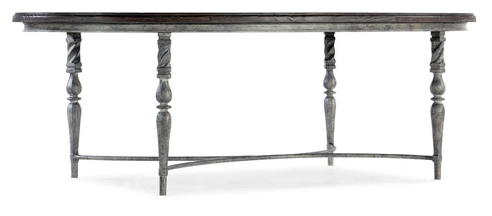 Hooker Furniture - Traditions Oval Cocktail Table - 5961-80209-89_CLOSEOUT veiw 2
