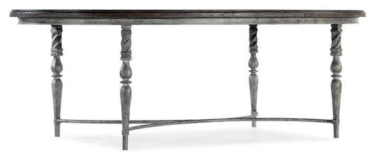 Hooker Furniture - Traditions Oval Cocktail Table - 5961-80209-89_CLOSEOUT veiw 2