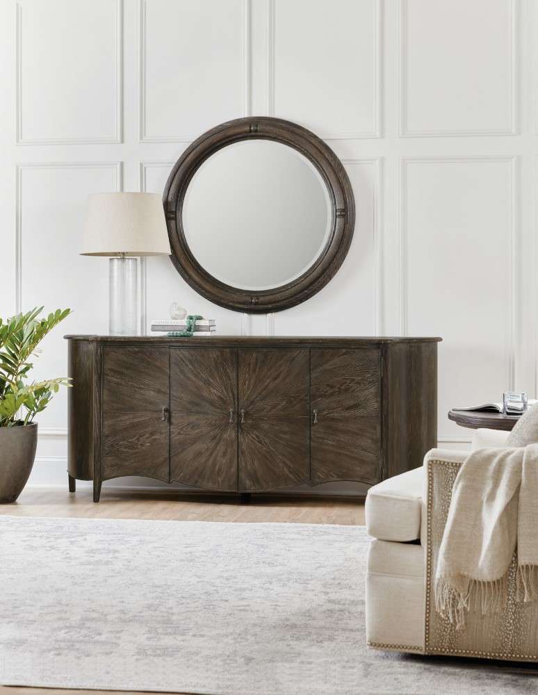 Hooker Furniture - Traditions Round Mirror - 5961-90007-89_CLOSEOUT veiw 2