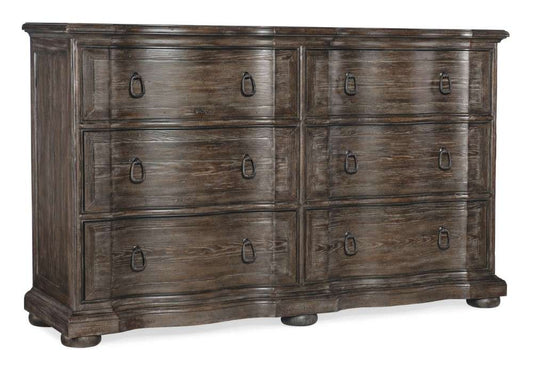 Hooker Furniture - Traditions Six-Drawer Dresser - 5961-90002-89_CLOSEOUT veiw 1
