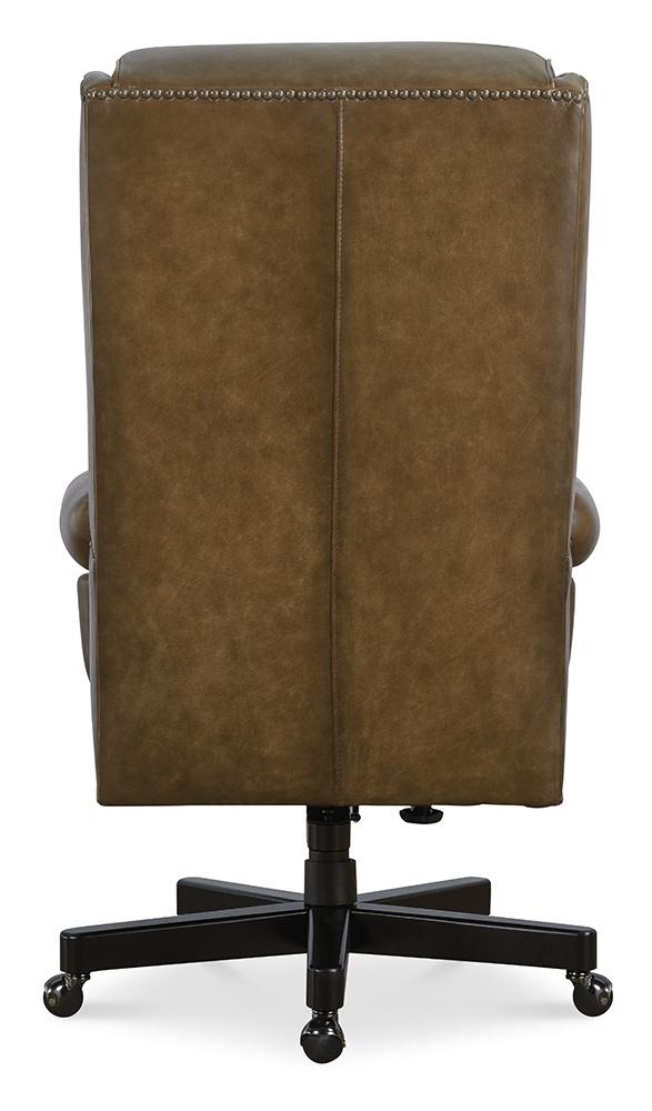 Hooker Furniture - Tucker Executive Swivel Tilt Chair in Brown - EC841-078 veiw 4