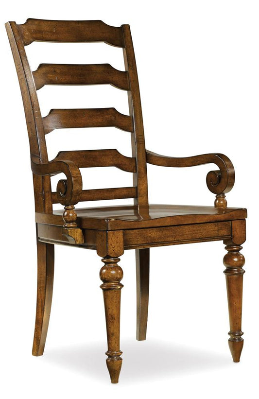 Hooker Furniture - Tynecastle Ladderback Arm Chair - 5323-75300 veiw 1
