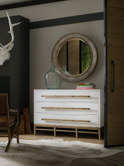 Hooker Furniture - Urban Elevation Three-Drawer Bachelors Chest - 1620-90101-WH veiw 3