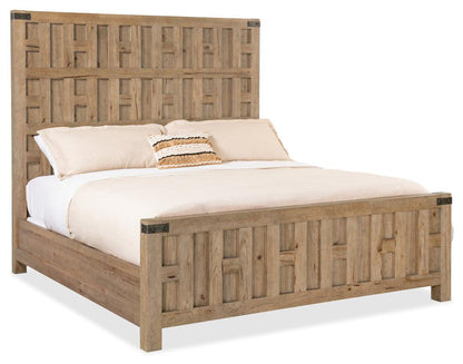 Hooker Furniture - Vineyard Row King Panel Bed - 6952-90266-80 veiw 1