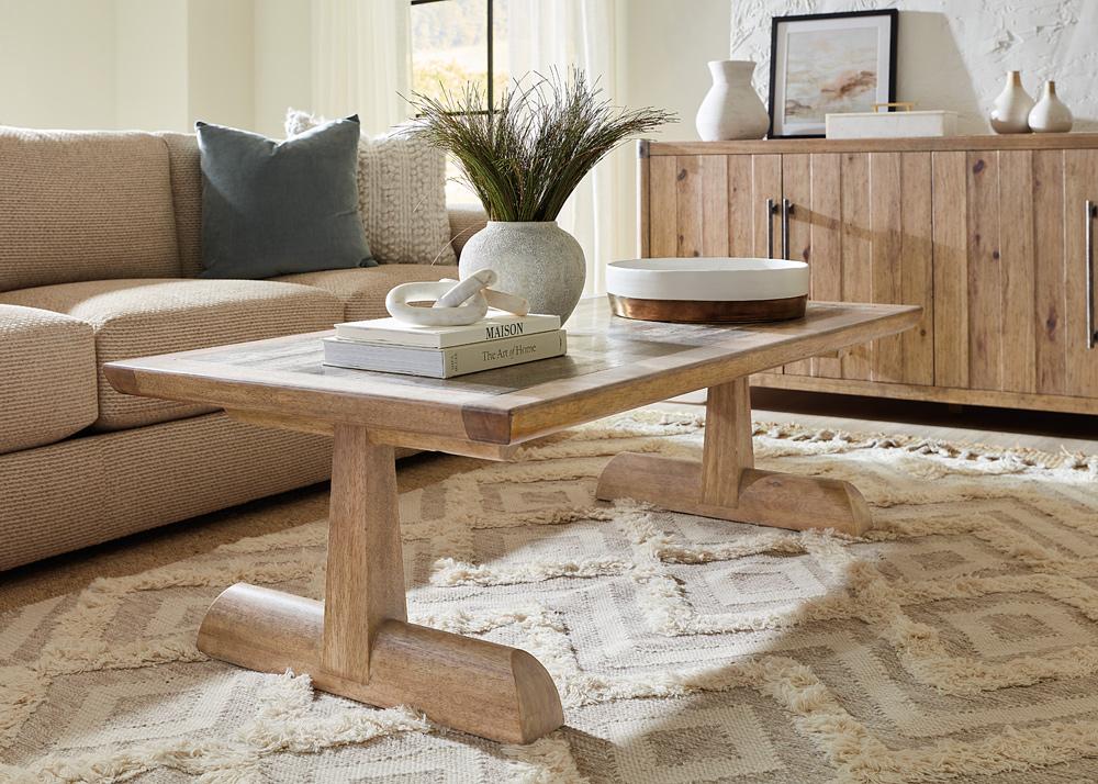 Hooker Furniture - Vineyard Row Rectangle Cocktail Table - 6952-80310-80 veiw 3